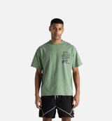 Like That Mens Short Sleeve Shirt - Mint