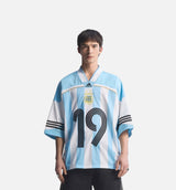 Bringback Remixed Argentina Mens Jersey - Clear Blue/White/Black