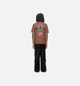 Bape SSL Mens Short Sleeve Shirt - Brown