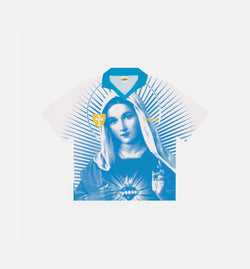 BRAVEST STUDIOS 24SSMSJARG
 Mother Mary Mens Jersey - Blue Image 0