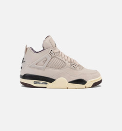 JORDAN FZ4810-200
 Air Jordan 4 Retro x A Ma Maniere While You Were Sleeping Womens Lifestyle Shoe - Fossil Stone/Metallic Pewter/Burgundy Crush Limit One Per Customer Image 0