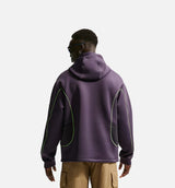 Project F.R.O.G. Bubble Mesh Pullover Mens Hoodie - Dark Raisin/Brilliant Blue/Voltage Green/Vivid Purple