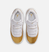 Air Jordan 11 Retro Low Mothers Day Preschool Lifestyle Shoe - White/Metallic Gold/Team Gold Free Shipping
