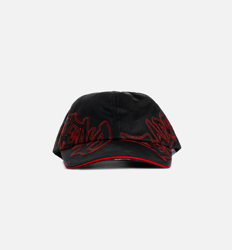 Graffiti Mens Hat - Black/Red