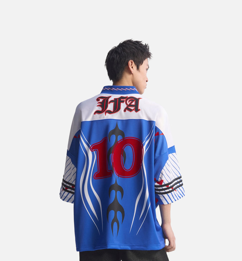 adidas KD5984 Bringback Remixed Japan Mens Jersey - Power Blue