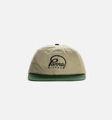 Bicycle Logo 6 Panel Mens Hat - Green