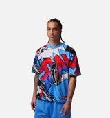 Brooklyn Graphic Mens Short Sleeve Shirt - White