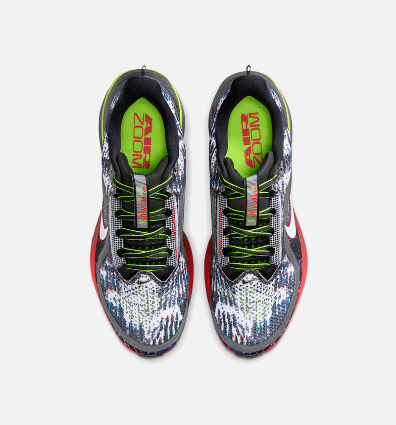 Pegasus Premium Multi Mens Running Shoe - Multi-Color/Volt/Metallic Gold/Metallic Silver