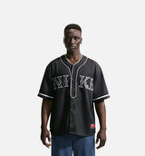 Life Vintage Sport Mens Jersey - Black/White