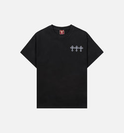 CTHDRL MRCS02
 The Saint Mens Short Sleeve Shirt - Grey/White Image 0