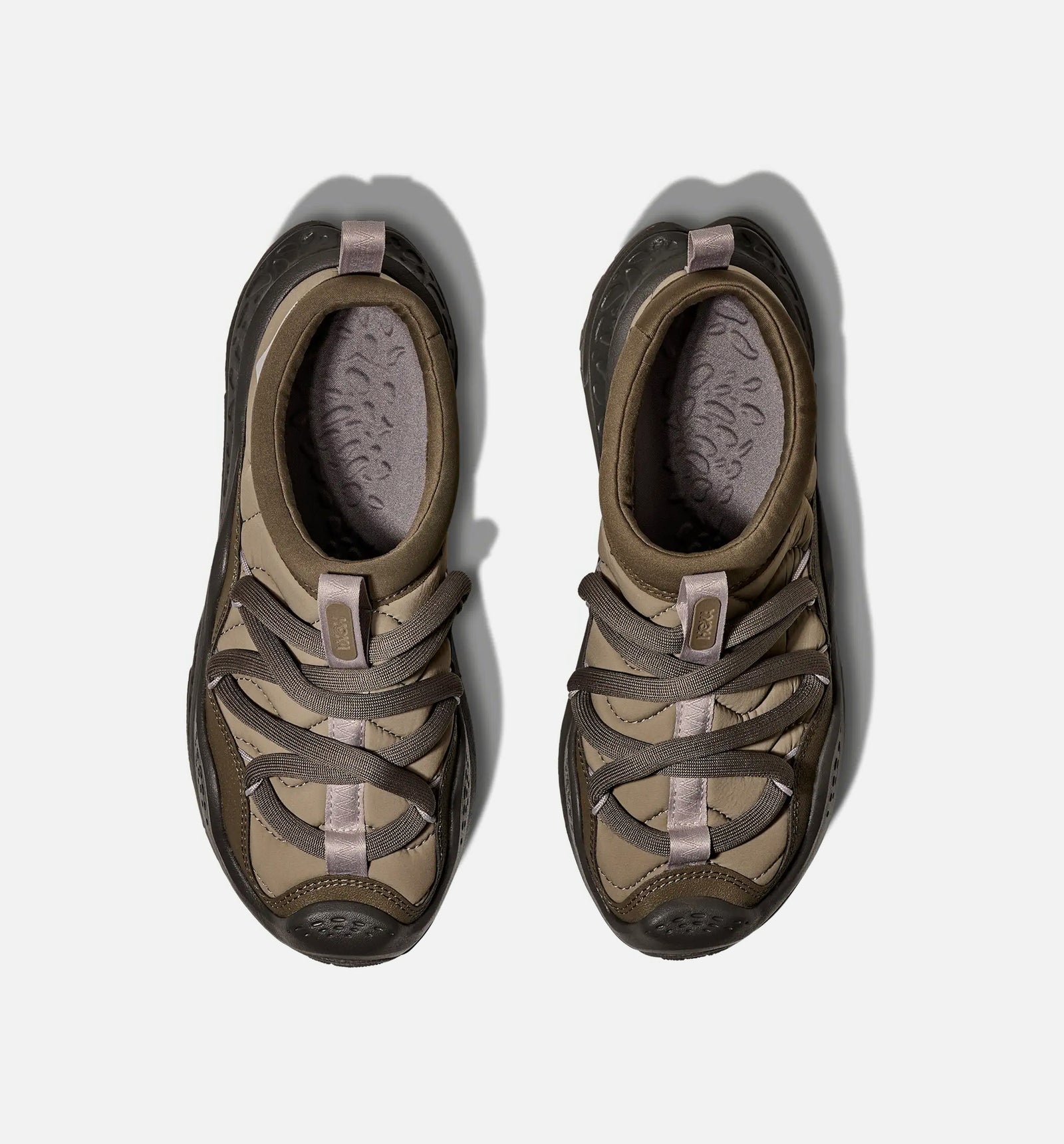 Hoka 1141570-LPH Ora Primo Womens Lifestyle Shoe - Light Roast