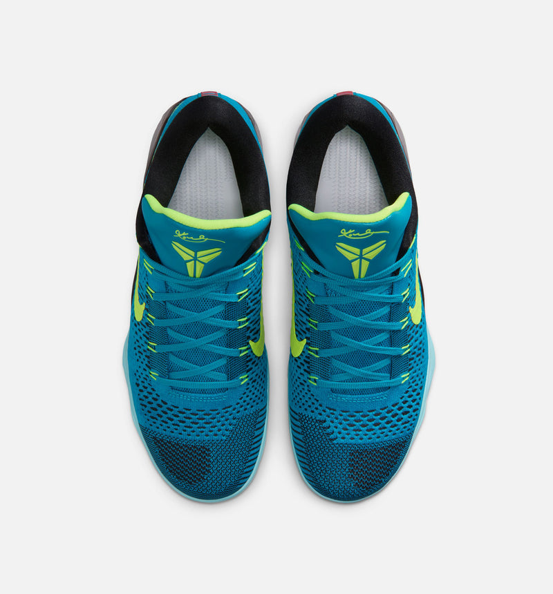 Kobe 9 Elite Low Protro Mens Basketball Shoe - Turquoise/Volt