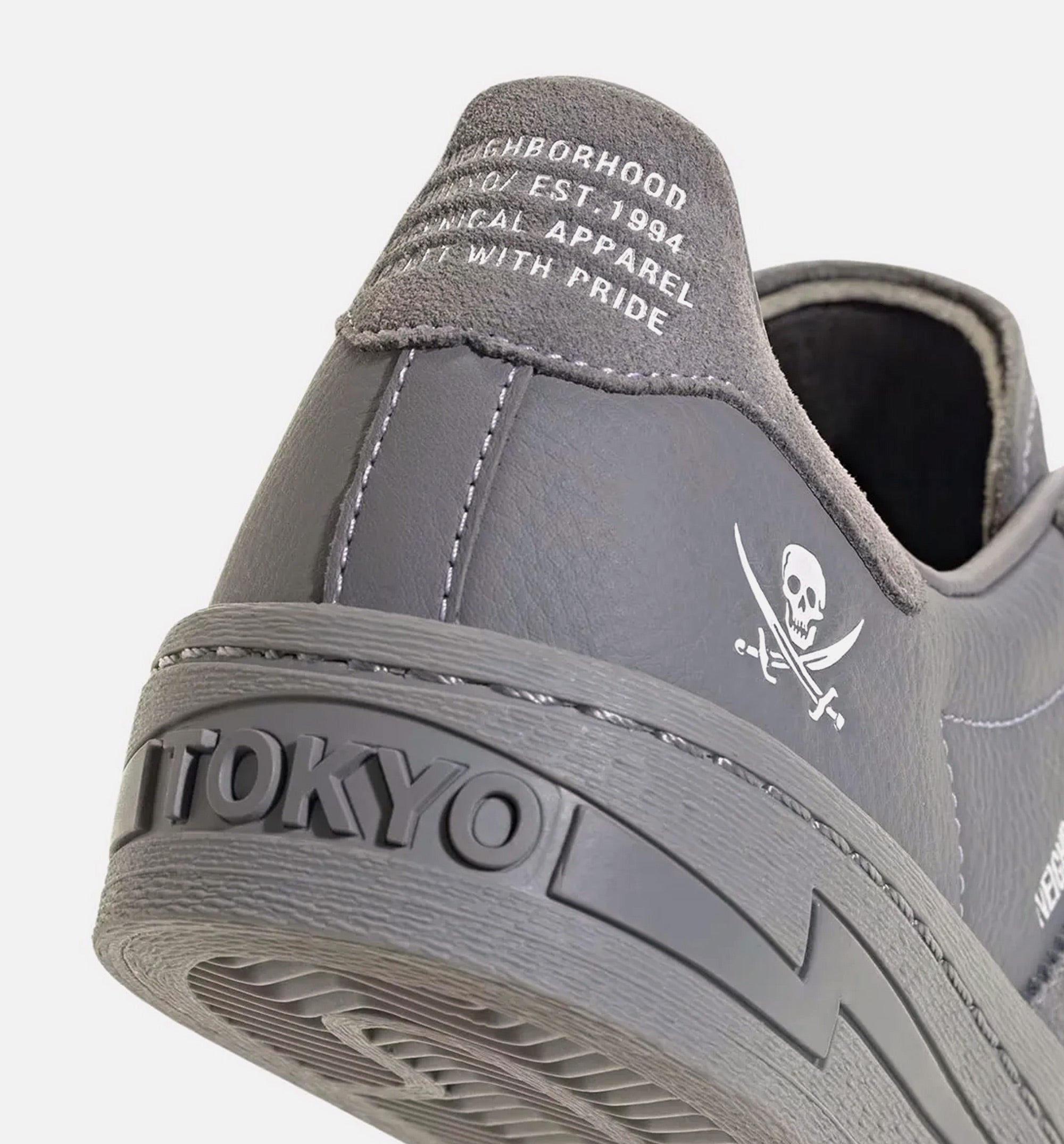adidas x Neighborhood Superstar - Grey/Grey/Cloud White Grey / 8 adidas x Neighborhood Superstar - Grey/Grey/Cloud White Grey / 8