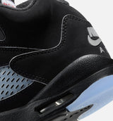 Air Jordan 5 Retro Reimagined Mens Lifestyle Shoe - Black/White/Metallic Silver/Fire Red