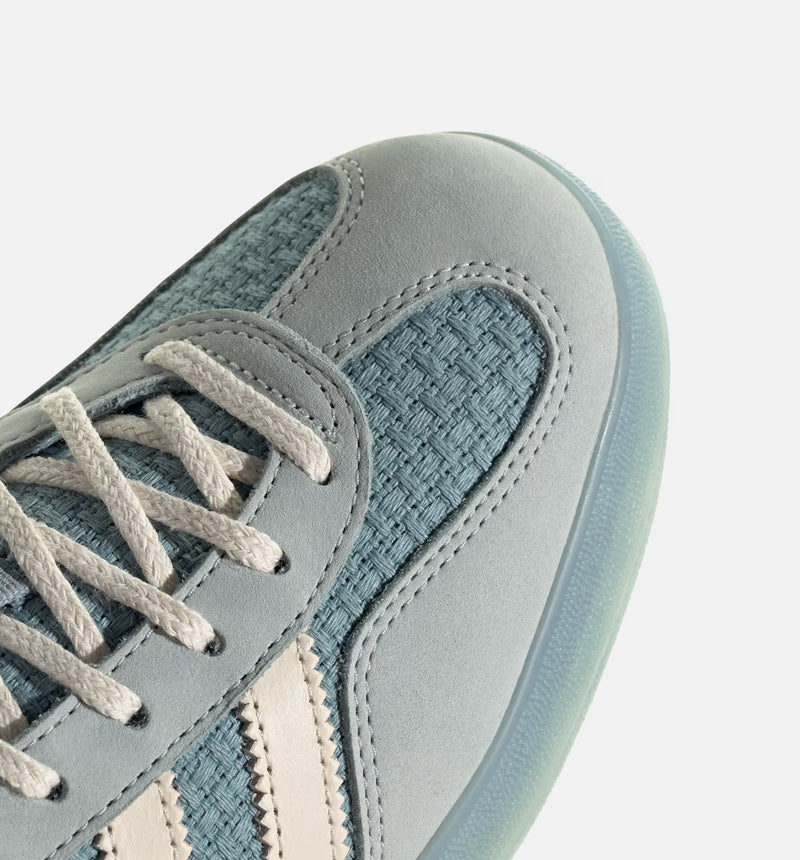 Gazelle Indoor Mens Lifestyle Shoe - Grey/Wonder White/Grey