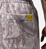 Brooklyn RealTree Open Hem Mens Pants - White/Bright Citron