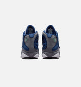 Air Jordan 13 Retro Navy And Flint Grey Mens Lifestyle Shoe - Navy/University Blue/Flint Grey/White Free Shipping