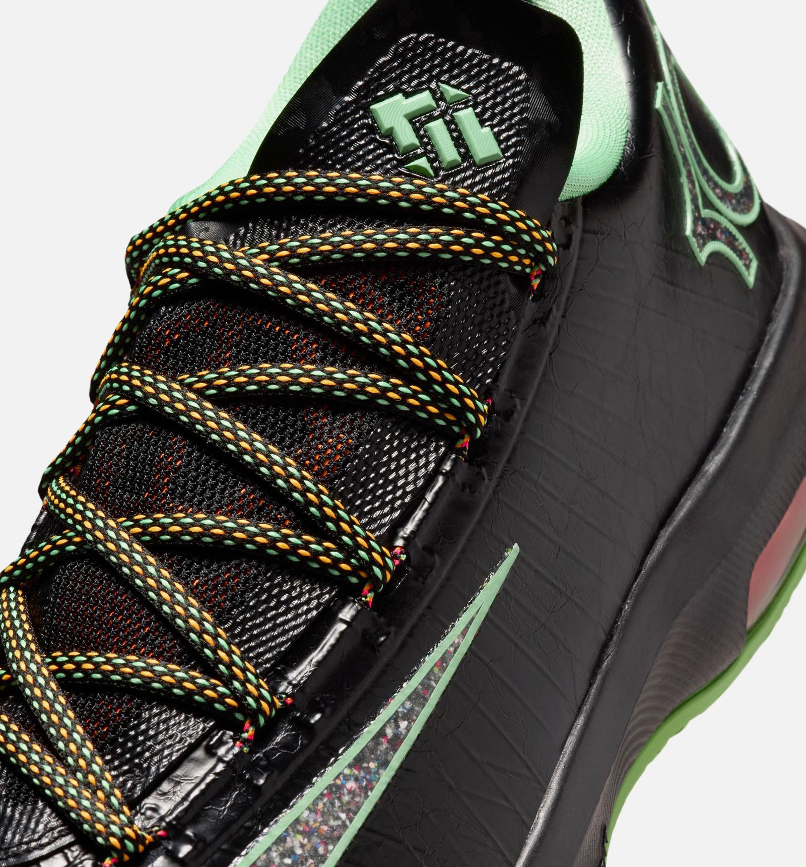 Nike IH3582-001 KD 6 Night Vision Mens Basketball Shoe - Black