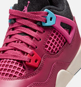 Jordan 4 Retro She's A Star Preschool Lifestyle Shoe - Sweet Beet/Off Noir/Chalk/Desert Pink