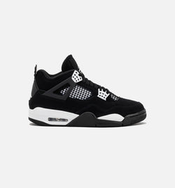 JORDAN FQ8138-001
 Air Jordan 4 Retro White Thunder Mens Lifestyle Shoe - Black/White/Black Image 0