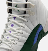 Air Jordan 12 Retro Idols Become Rivals Grade School Lifestyle Shoe - Summit White/Gorge Green/Fierce Pruple Free Shipping