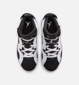 Air Jordan 6 Retro Black And White Preschool Lifestyle Shoe - White/Black