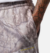 Brooklyn RealTree Open Hem Mens Pants - White/Bright Citron