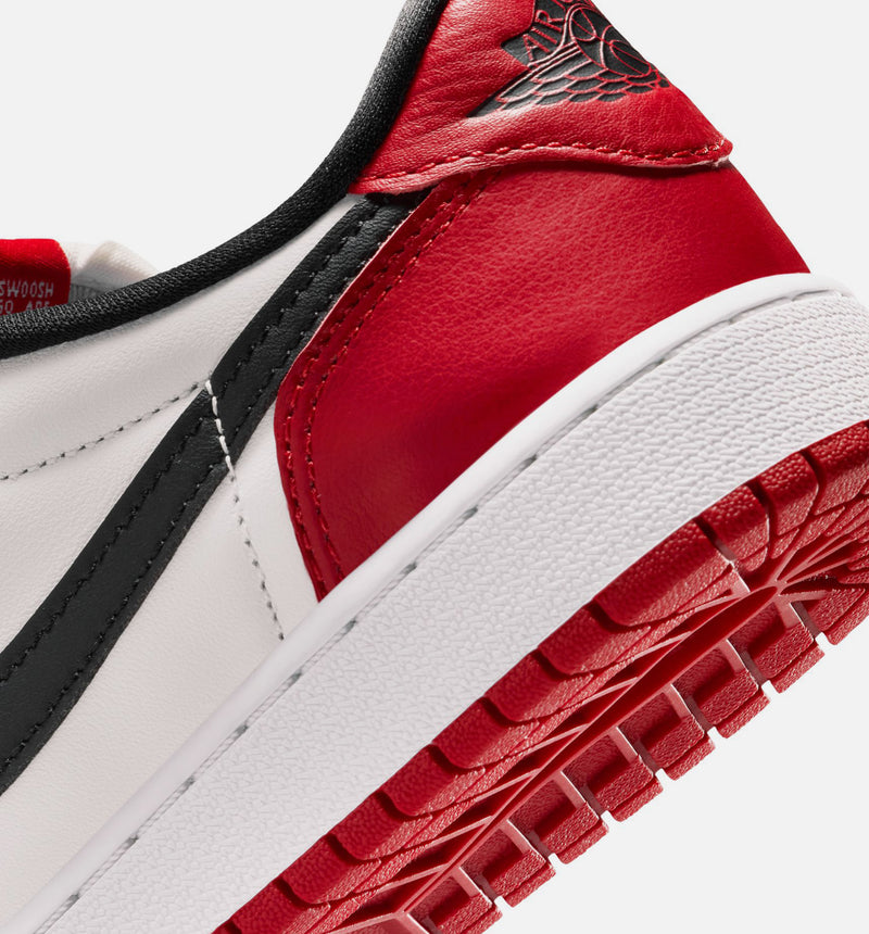 Air Jordan 1 Retro Low OG Chicago Grade School Lifestyle Shoe - Varsity Red/Black/Summit White