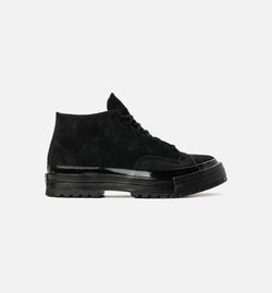 CONVERSE A16370C
 Chuck 70 Mid National Suede Mens Lifestyle Shoe - Black Image 0