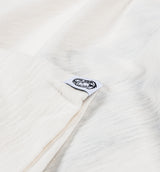 Nature Knit Mens Short Sleeve Shirt - White