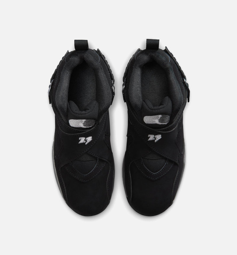Jordan 305369-007 Air Jordan 8 Retro Chrome Black And Light