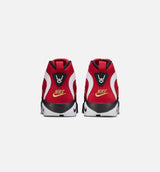 Air Diamond Turf II  Prime Red Mens Basketball Shoe - Fire Red/White/Black/Metallic Gold