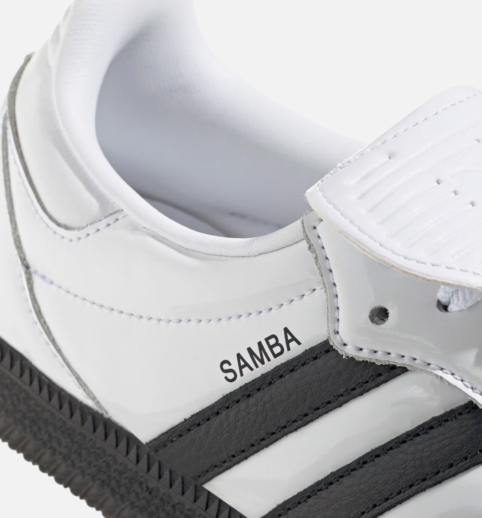 adidas JI2706 Samba Long Tongue Womens Lifestyle Shoe - Core Black/Cloud White ShopNiceKicks.com adidas JI2706 Samba Long Tongue Womens Lifestyle Shoe - Core Black/Cloud White ShopNiceKicks.com