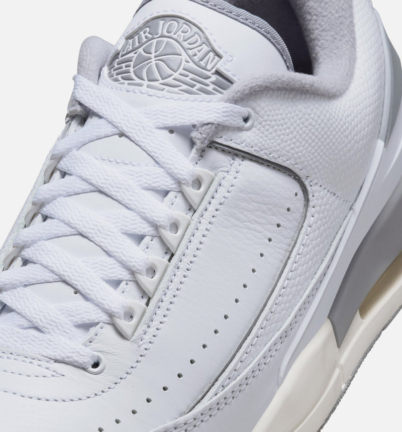 Air Jordan 2/3 Cement Grey Mens Lifestyle Shoe - White/Sail/Cement Grey