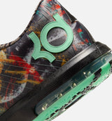 KD 6 All Star Illusion Mens Basketball Shoe - Multicolor/Green Glow/Black