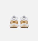 Air Jordan 11 Retro Low Mothers Day Womens Lifestyle Shoe - White/Metallic Gold/Team Gold Free Shipping