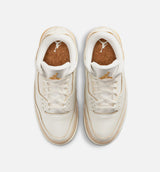 Air Jordan 3 Retro Sail and Pale Ivory Womens Lifestyle Shoe - Sail/Team Gold/Pale Ivory/Metallic Gold/Ice