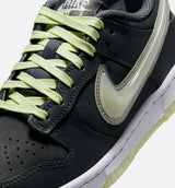 Dunk Low Glow In The Dark Grade School Lifestyle Shoe -  Iron Grey/Lime Ice/White/Cool Grey