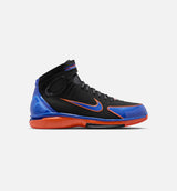 Air Zoom Huarache 2K4 Penny Hardaway Mens Basketball Shoe - Black/Varsity Royal/Safety Orange
