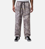Brooklyn RealTree Open Hem Mens Pants - White/Bright Citron