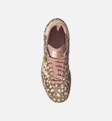 Samba OG Deer Print Womens Lifestyle Shoe - Brown Desert/Warm Vanilla/Wonder Mauve