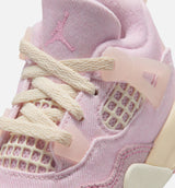 Air Jordan 4 Retro Pink Pearl And Iced Carmine Infant Toddler Lifestyle Shoe - Iced Carmine/Iced Carmine/Coconut Milk/Anthracite/Muslin/Pinksicle