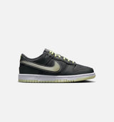 Dunk Low Glow In The Dark Grade School Lifestyle Shoe -  Iron Grey/Lime Ice/White/Cool Grey