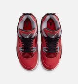 Air Jordan 4 Retro Toro Bravo Grade School Lifestyle Shoe - Fire Red/White/Black/Cement Grey Free Shipping