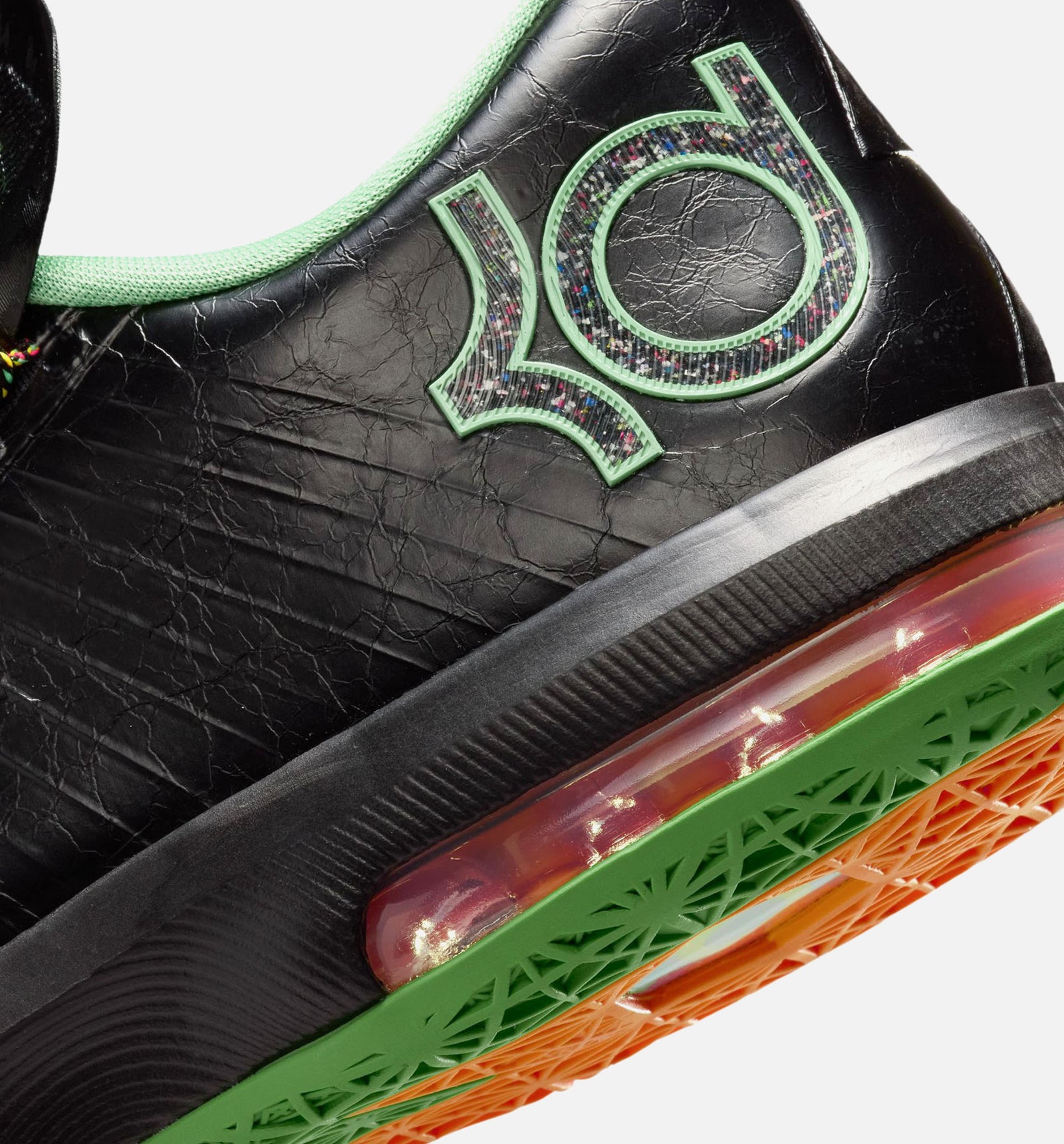 Nike IH3582-001 KD 6 Night Vision Mens Basketball Shoe - Black