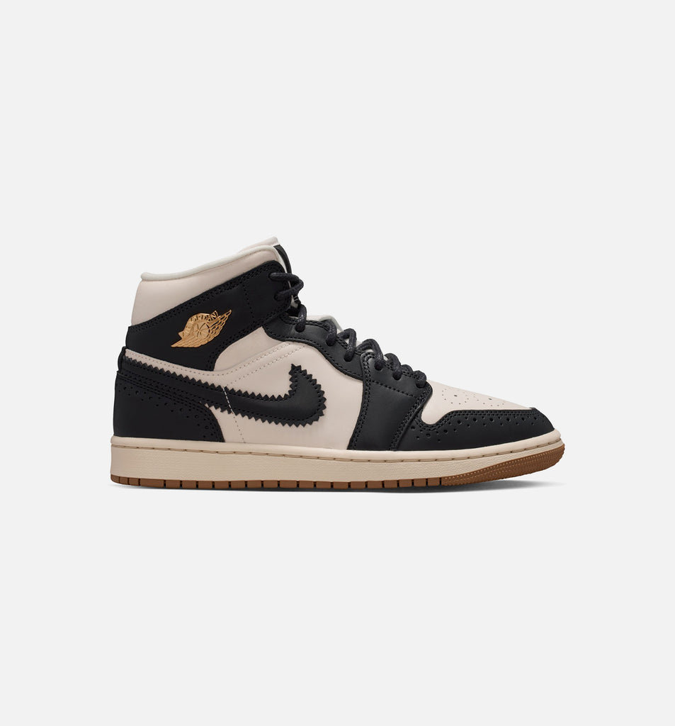 Jordan IO0760-001 Air Jordan 1 Mid SE Womens Lifestyle Shoe - Off