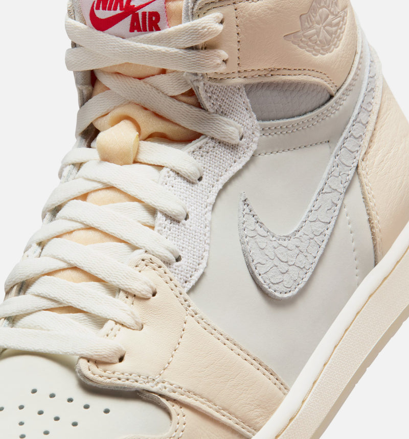 Air Jordan 1 Retro Sail High OG Mens Lifestyle Shoe - Sail/University Red/Pale Ivory/Coconut Milk/Phantom