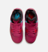 Air Jordan 4 Retro She's A Star Grade School Lifestyle Shoe - Sweet Beet/Desert Pink/Off Noir/Chalk