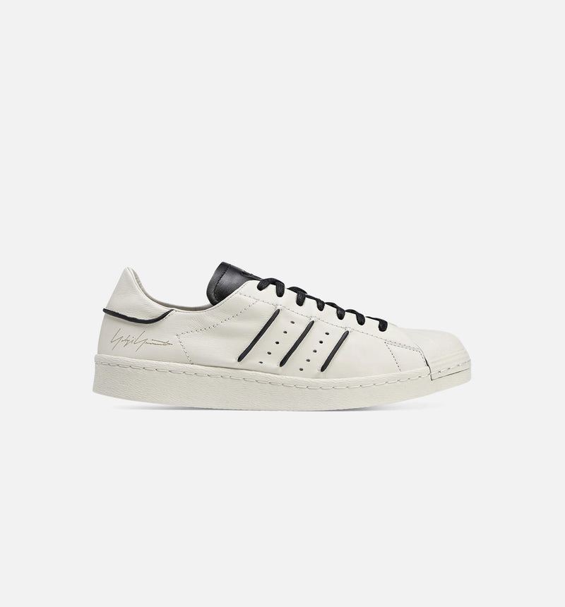 Y3 Superstar Mens Lifestyle Shoe - Talc/Talc/Black