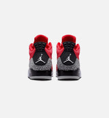 Son of Mars Low Mens Lifestyle Shoe - Fire Red/Black/Grey/Mist White